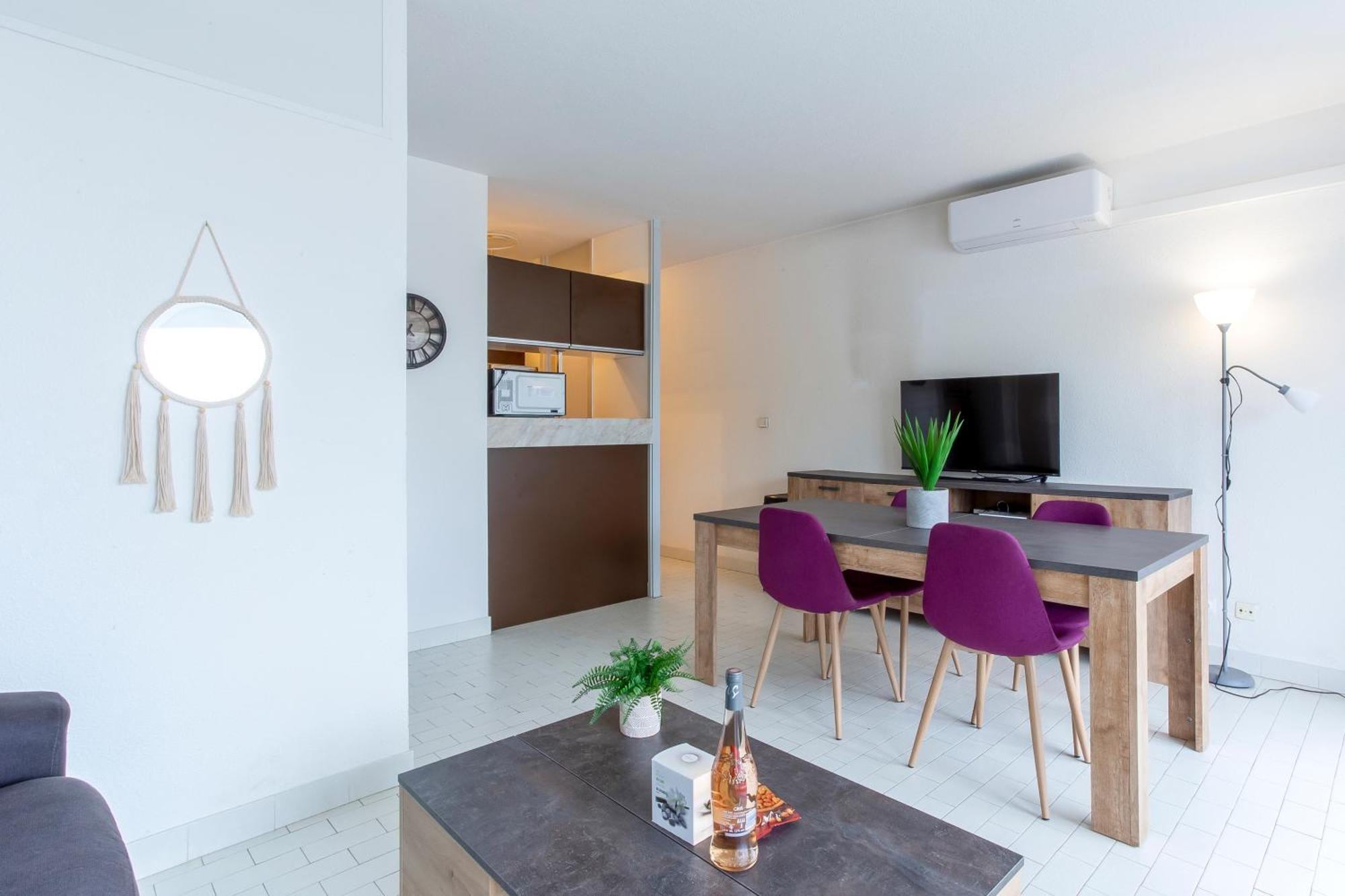 Chez Edouard 362 - Superbe Appartement En Premiere Ligne De La Plage La Grande Motte Exteriör bild