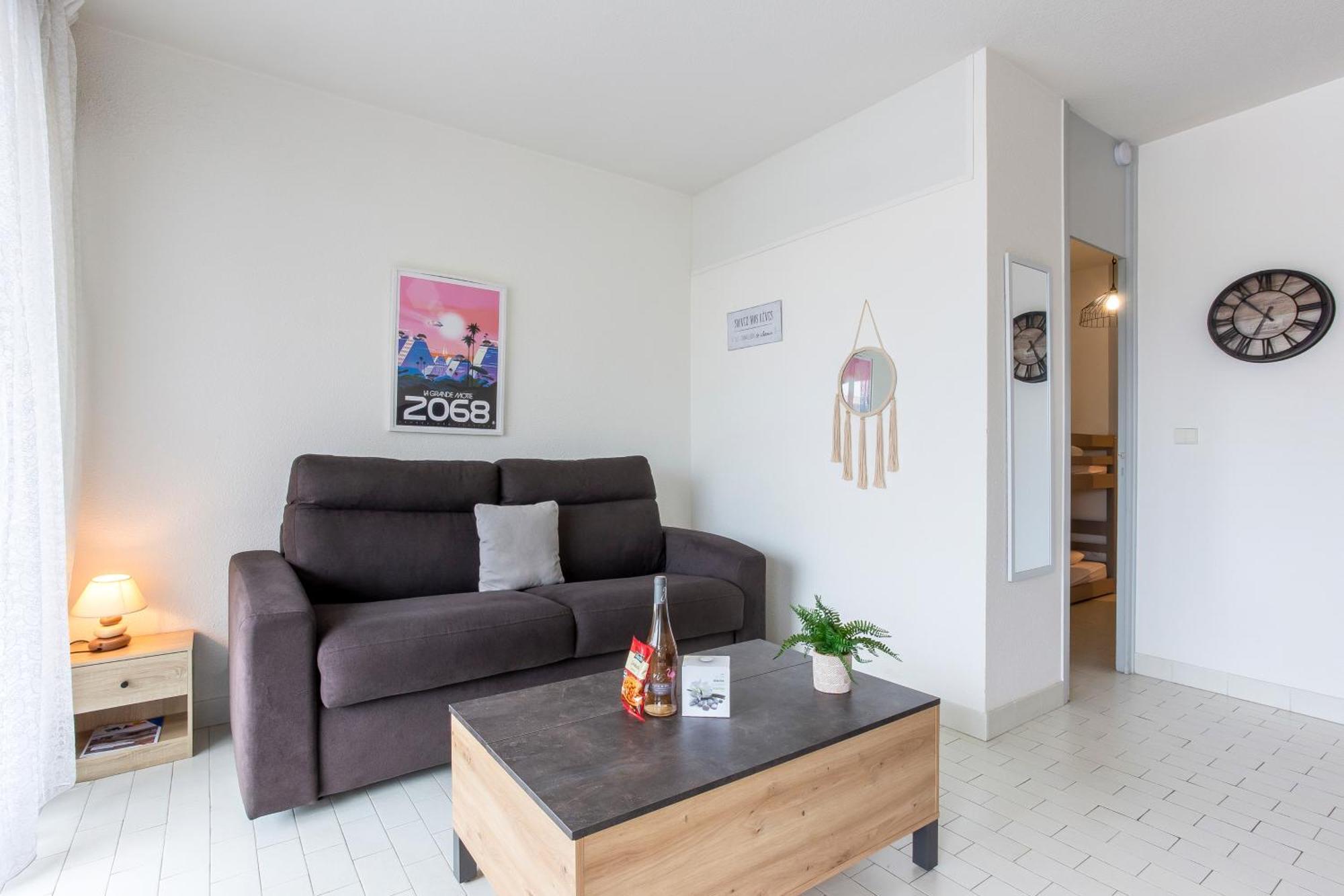 Chez Edouard 362 - Superbe Appartement En Premiere Ligne De La Plage La Grande Motte Exteriör bild
