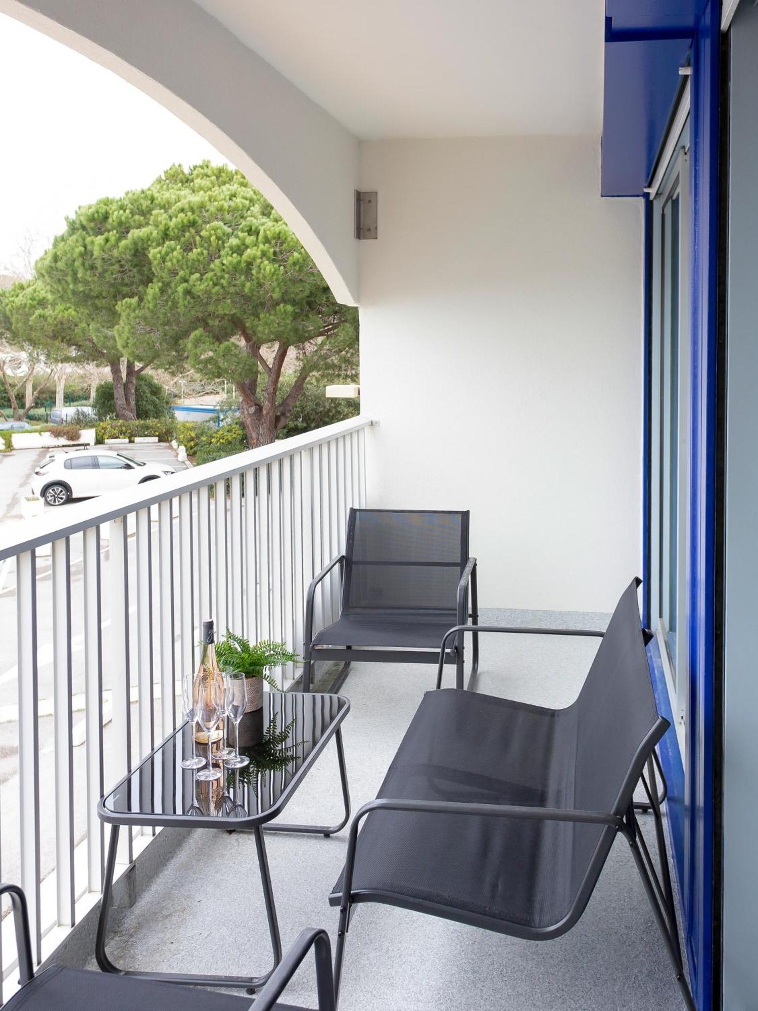 Chez Edouard 362 - Superbe Appartement En Premiere Ligne De La Plage La Grande Motte Exteriör bild